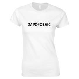 Zaporozsec - Zaporozsec póló női fehér