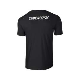 Zaporozsec - Zenekarikép ffi fekete póló