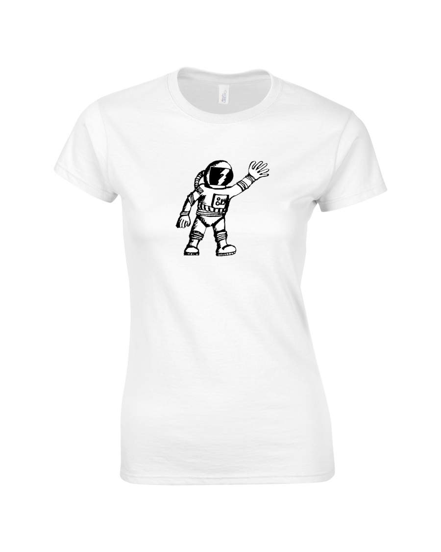 Zaporozsec - Űrhajós póló női fehér